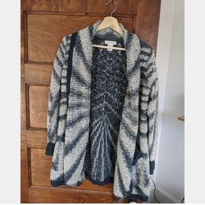 Cozy open front cardigan
